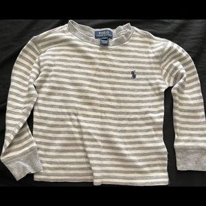 Long sleeved waffle shirt